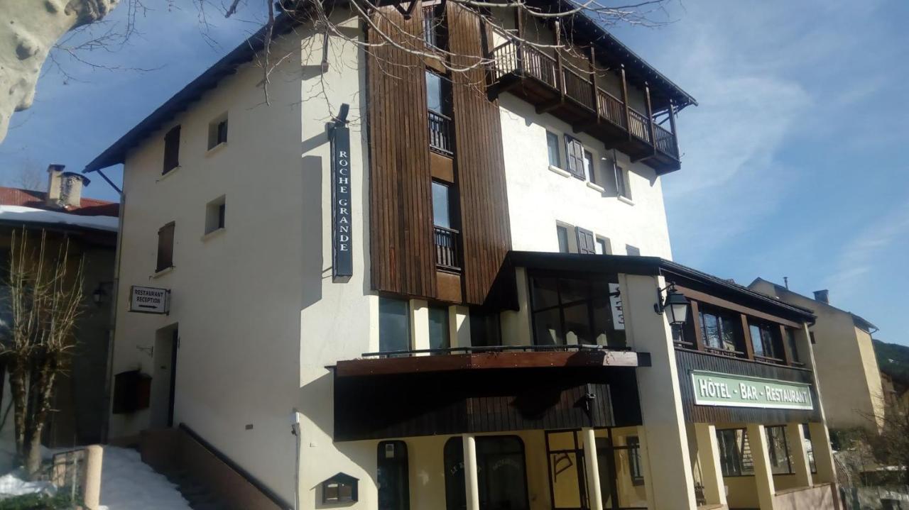 Auberge Roche Grande Entraunes Bagian luar foto